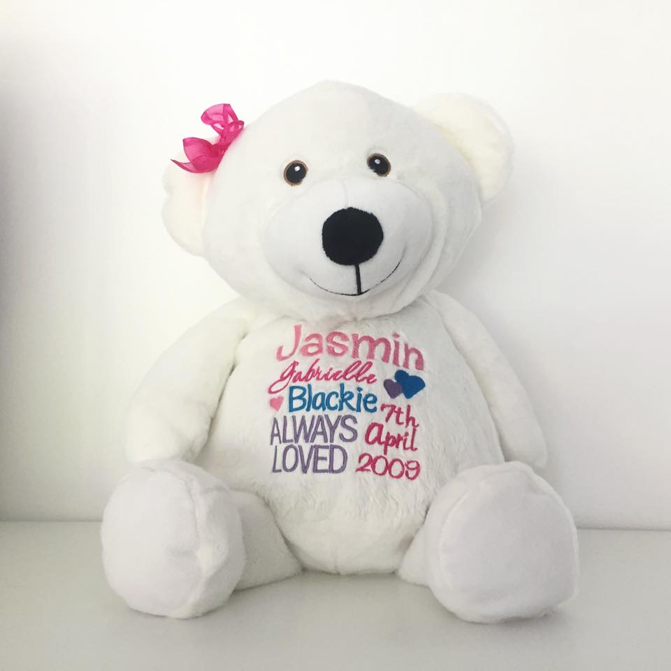 personalised bears for babies