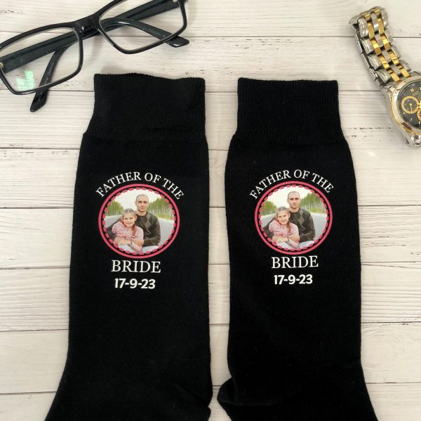special socks for a special walk father of the bride Australia, Photo socks Australia